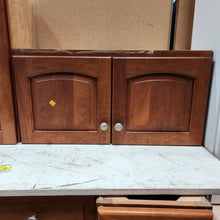 Load image into Gallery viewer, 8 Piece Set of Arched Panel Kitchen Cabinets by Custom Wood Products
