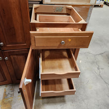 Load image into Gallery viewer, 8 Piece Set of Arched Panel Kitchen Cabinets by Custom Wood Products
