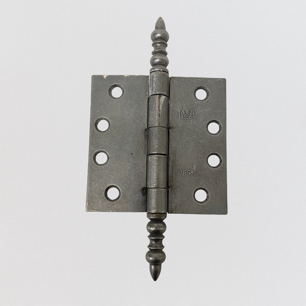 Solid Metal Hinges with Pewter Finish (Multiple Available)