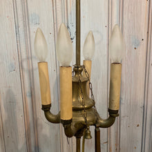 Load image into Gallery viewer, Electrified 19th Century Whale Oil Lamp
