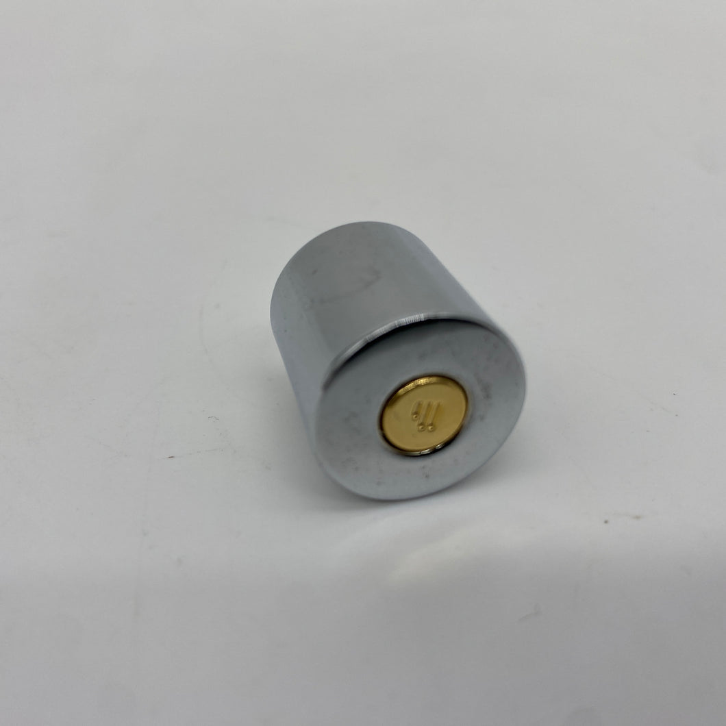Two Tone Metallic Cylindrical Knob Pull
