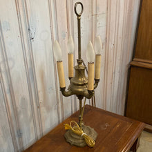 Load image into Gallery viewer, Electrified 19th Century Whale Oil Lamp
