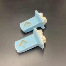 Load image into Gallery viewer, Set of Vintage Light Blue Ceramic Bathroom Accessories
