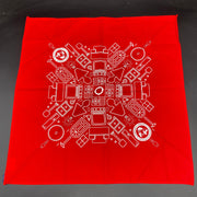 Community Forklift Silhouettes Red Bandana